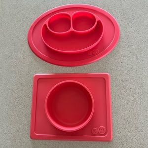 Ezpz mini mat and bowl set